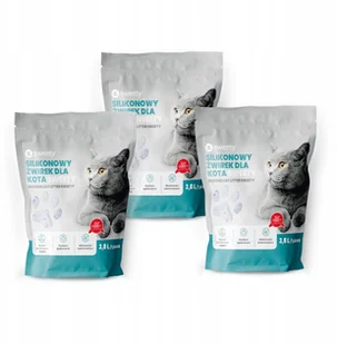 Silikonowy Żwirek Dla Kota 3,8 L 1 Worek Premium - Żwirek dla kotów - miniaturka - grafika 2