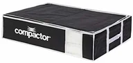 Wieszaki do szafy - Compactor COMPACTOR próżniowy worek do przechowywania, rozmiar M, 125 l, czarny/biały "Brand Black", RAN8781 - miniaturka - grafika 1
