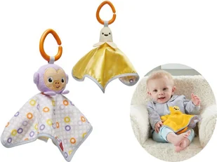 Fisher Price Miękka Zawieszka Małpka A kuku GFC26/GFC29 - Zawieszki dla dzieci i niemowląt - miniaturka - grafika 4
