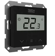 Regulatory i termostaty - Tech STEROWNIKI BEZPRZEWODOWY REGULATOR POKOJOWY DWUSTANOWY DORAMKOWY CZARNY F-8Z W_POK.F8.6_F8Z.02.PL01 - miniaturka - grafika 1