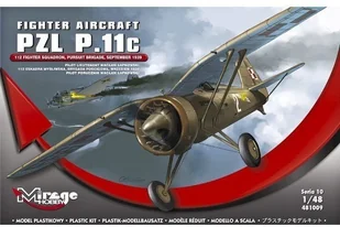 Mirage Hobby Model do sklejania PZL P.11c 112 Eskadra myśliwska - MMH-481009 - Modele do sklejania Mirage Hobby Model do sklejania PZL P.11c 112 Eskadra myśliwska - MMH-481009 - Modele do sklejania - miniaturka - grafika 4