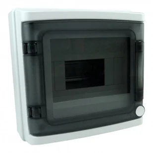 Marlanvil SpA Rozdzielnica natynkowa HIGHT IP65 8 modułowa transparentne drzwi 940.08 M-L 4830 940.08 - Rozdzielnie elektryczne Marlanvil SpA Rozdzielnica natynkowa HIGHT IP65 8 modułowa transparentne drzwi 940.08 M-L 4830 940.08 - Rozdzielnie elektryczne - miniaturka - grafika 1