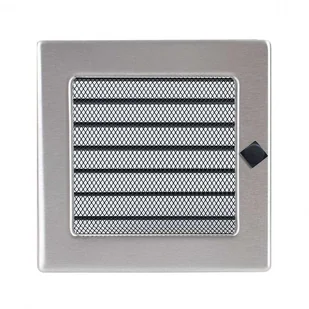 Parkanex kominkowa szlifowana z żaluzją 17x17 szara - Kratki wentylacyjne - miniaturka - grafika 3