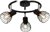 Lampy sufitowe - Britop Spirala, BLACKY, czarna, , 3x40W, E14 - miniaturka - grafika 1