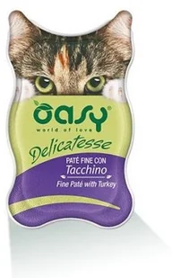 Oasy Oasy Kot Delicatesse Pate Indyk 85g - Mokra karma dla kotów - miniaturka - grafika 2