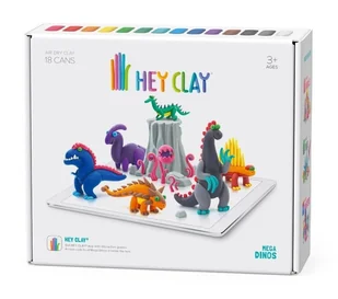 TM Toys Hey Clay Mega Dinos Masa plastyczna Ciastolina - Masy plastyczne - miniaturka - grafika 22