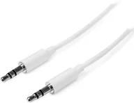 Kable - StarTech Kabel SLIM 3.5MM STEREO AUDIO CABLE - MU1MMMSWH - miniaturka - grafika 1