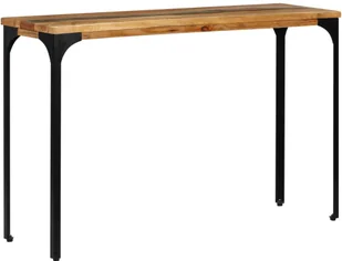 vidaXL Stolik typu konsola, 120x35x76 cm, z drewna z odzysku - Konsole i sekretarzyki - miniaturka - grafika 2