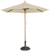 Parasole ogrodowe - Bolero Parasol okrągły | kremowy | różne wymiary | śr.2500-3000mm CB513 - miniaturka - grafika 1