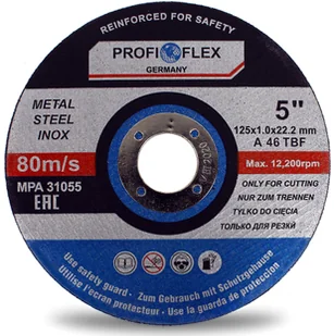 Bosch Tarcza tnąca 125x1x22,23 mm, 2608603171 2.608.603.171 - Materiały ścierne - miniaturka - grafika 7