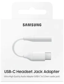 Samsung Redukcja USB-C/3,5mm jack EE-UC10JUWEGWW) Biała - Adaptery i przejściówki - miniaturka - grafika 3