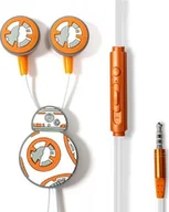 Słuchawki - Star Head 001 Wars Biało-Pomarańczowe - miniaturka - grafika 1