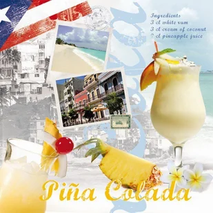 Nuova R2S R2S Serwetki stołowe R2S 20 szt 418 PINA - Folia, papier śniadaniowy, serwetki - miniaturka - grafika 2