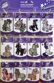 Akcesoria jeździeckie - HKM Naprasowanki na ubrania PHANTASY HORSES - 9090 - miniaturka - grafika 1