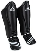 Ochraniacze do sportów walki - adidas Adidas piszczeli zabezpieczenie Shin-N-Step, czarny, L/XL - miniaturka - grafika 1