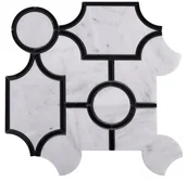 Płytki ceramiczne - Dunin mozaika kamienna CARRARA WHITE MANOR - miniaturka - grafika 1