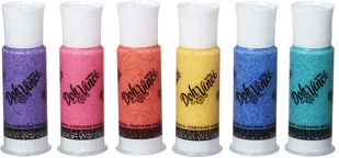 Hasbro DohVinci, tuby uzupełniające, 6-pack, brokatowe, B9433 - Zabawki kreatywne - miniaturka - grafika 3