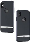 Etui i futerały do telefonów - Moshi Vesta. pokrowiec ochronny do iPhone'a X. niebieski 99MO101511 - miniaturka - grafika 1