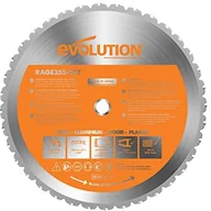 Akcesoria do elektronarzędzi - Evolution ostrze do piły tarczowej, 1 sztuki, 140055 RAGEBLADE355MULTI - miniaturka - grafika 1