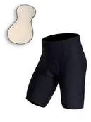 Spodenki rowerowe - Rogelli Spodenki Econ czarny / Rozmiar: L / Szelki: nie - miniaturka - grafika 1