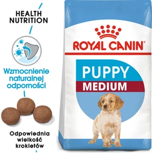 Royal Canin ROYAL CANIN Medium Puppy 15kg + Medium Puppy saszetka 140g 252320 - Sucha karma dla psów Royal Canin ROYAL CANIN Medium Puppy 15kg + Medium Puppy saszetka 140g 252320 - Sucha karma dla psów - miniaturka - grafika 2