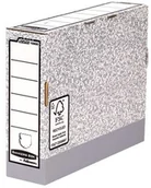 Pudła i kartony archiwizacyjne - BANKERS BOX Pudełko Bankers Box system do archiwizacji, A4, 10 sztuki, szary 80 mm B00B1O9YZ6 - miniaturka - grafika 1