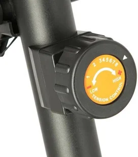 HMS Rower stacjonarny magnetyczny M8410 One Fitness czarno-pomarańczowy 17-01-045 - Rowery treningowe - miniaturka - grafika 11