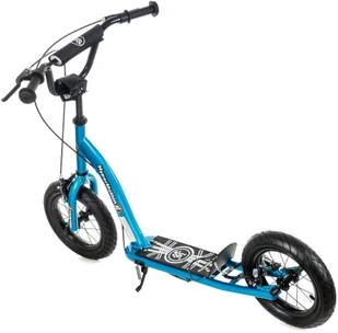 HyperMotion Hulajnoga Hypermotion VIVA 12 (pompowane koła 30cm) - Niebieska RUBY 12 HYPER - Hulajnogi - miniaturka - grafika 5