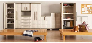 Keter Keter Szafka Excellence beż i taupe 65x45x97 cm 46640 - Komody - miniaturka - grafika 5