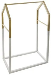 Atmosphera Créateur d'intérieur Szafa dziecięca w kształcie domku, biała - Szafy i szafki dla dzieci - miniaturka - grafika 2