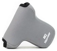 Akcesoria fotograficzne - Fuji megagear Ultra lekka marterial for X-T20, X-T10 torba na aparat z neoprenu z 16 50 MM lub 18 55 MM aparat kompaktowy, szary MG581 - miniaturka - grafika 1