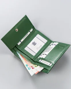 Cavaldi 4U Portfel damski ze skóry naturalnej z portmonetką na bigiel, RFID - Portfele - miniaturka - grafika 6