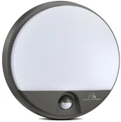 Lampy stojące - Maclean Lampa LED MCE291 GR z czujnikiem ruchu na podczerwień 1100lm 15W IP54 szara - miniaturka - grafika 1