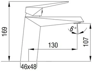 Blue Water Art Platino Rok ROK-BUN.010C - Baterie umywalkowe - miniaturka - grafika 7