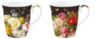 Kubki - Nuova Cer Easy life r2s KUBKI PORCELANOWE Victorian Garden - Kwiaty - KOMPLET 2 Szt. 1172 VICT - miniaturka - grafika 1