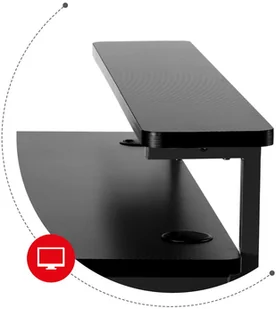 huzaro Hero 5.0 Black WYPRZEDAŻ ostatnie sztuki tego produktu Nie zwlekaj - Biurka - miniaturka - grafika 15