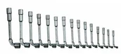 Inne - Bahco DOUBLE-zestaw kluczy nasadowych, wygięty, 12 kant, 15-częściowy - miniaturka - grafika 1