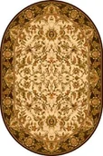 Dywany - Agnella Brintons Dywan polski Agnus STOLNIK sahara owal wełna 12223 - miniaturka - grafika 1