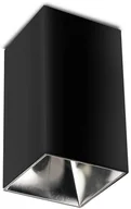 Oprawy, klosze i abażury - v-tac Oprawa Sufitowa V-TAC GU10 Kwadrat Natynkowa Czarny+Ciemny Chrom 74x74x140mm VT-882 - miniaturka - grafika 1