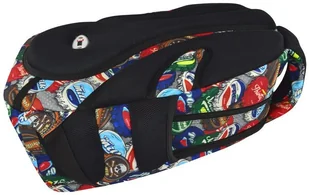 St. Majewski Plecak 17" 4 komory BP4 Bottle Caps St.Right 712592 - Plecaki - miniaturka - grafika 6