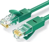 Kable miedziane - Ugreen Kabel USB  Ugreen Kabel Przewód Internetowy Sieciowy Ethernet Patchcord Rj45 Cat 6 Utp 1000Mbps 1 M Zielony Nw102 80833 Ugreen - miniaturka - grafika 1