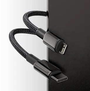 BASEUS BASEUS DATA PD20W KABEL USB-C DO LIGHTNING 2M CZARNY 17060 - Kable komputerowe i do monitorów - miniaturka - grafika 5