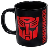 Kinder party - Joy Toy 96791  Transformers czarna ceramika filiżanka 320 ML w opakowaniu upominkowym, 12 x 9 x 10 cm 96791 - miniaturka - grafika 1
