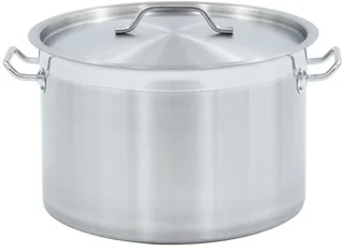 vidaXL Garnek, 32 L, 40 x 26 cm, stal nierdzewna - Garnki - miniaturka - grafika 2