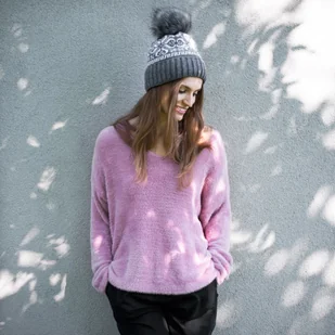 Art of Polo Polska czapka Grudniowy poranek - Czapki damskie - miniaturka - grafika 3