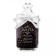 Pojemniki kuchenne - Murrano Grawerowany Słoik Szklany Dla Niej Kochana SLOIK-011 - miniaturka - grafika 1