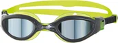 Pływanie - Zoggs Phantom Elite Mirror Okulary pływackie Dzieci, gun metal/green/mirror 2021 Okulary do pływania 311591-BKLMMSM - miniaturka - grafika 1