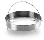 Brytfanny - Lacor r71874g Minute szybkowar parowy kosz/dreifuss do pieczenia, klasyczny, 22  24 cm R71874G - miniaturka - grafika 1