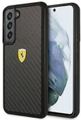 Etui i futerały do telefonów - Ferrari FEHCS22MFCAK S22+ S906 czarny/black hardcase On Track Real Carbon hurtel-91974-0 - miniaturka - grafika 1