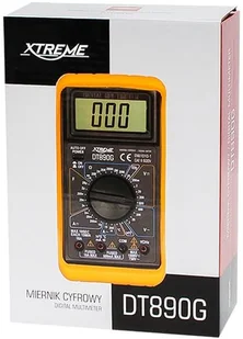 Xtreme Miernik tester napięcia cyfrowy XTREME DT890G przewody pomiarowe testowanie diod DT890G - Inne urządzenia pomiarowe - miniaturka - grafika 2
